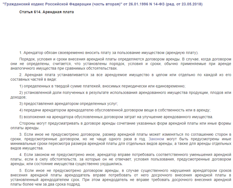 Уведомление для арендаторов о повышении арендной платы образец